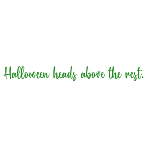 halloween heads above the rest quote SVG PNG design