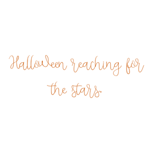halloween reaching for the stars quote SVG PNG design