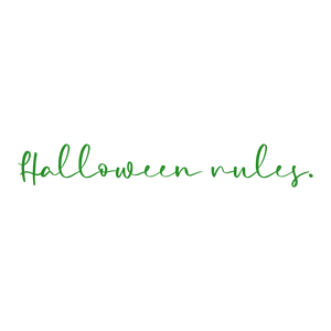 halloween rules quote SVG PNG design