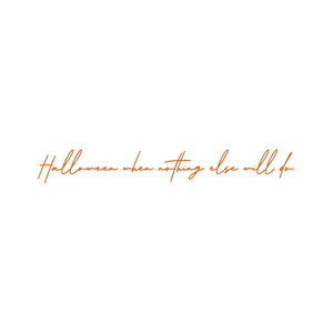 halloween when nothing else will do quote SVG PNG design