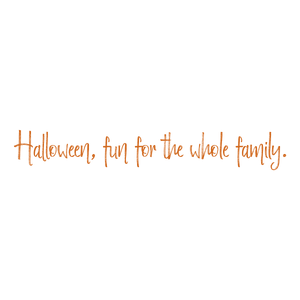 halloween fun for the whole family quote SVG PNG design