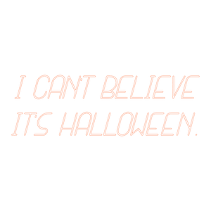 i can't believe it's halloween quote SVG PNG design