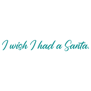i wish had a santa quote SVG PNG design with bold lettering