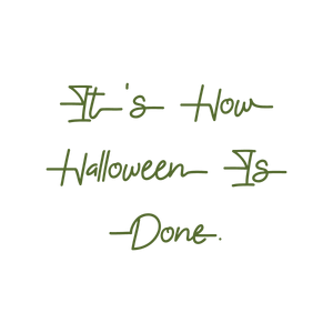 it's how halloween is done quote SVG PNG design with hand-drawn style