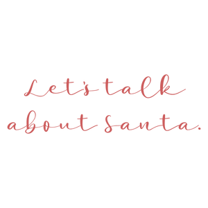 let's talk about santa quote SVG PNG design