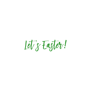 let's easter quote SVG PNG design