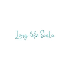 long life santa quote SVG PNG design