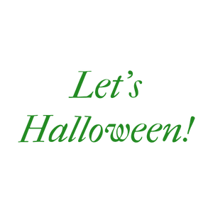 let's halloween quote SVG PNG design