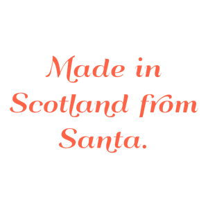 made in scotland from santa quote SVG PNG design