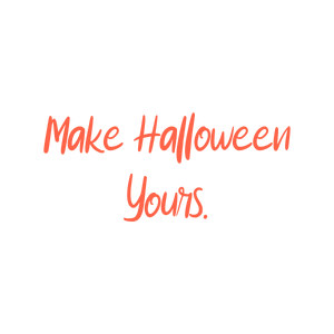 make halloween yours quote SVG PNG design with bold lettering