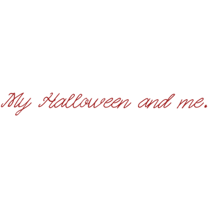 my halloween and me quote SVG PNG design