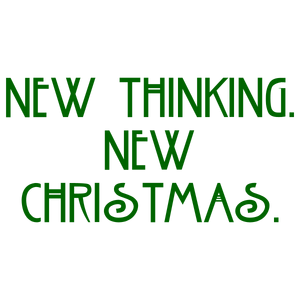 new thinking christmasczbujpwttza quote SVG PNG design with bold lettering