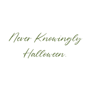never knowingly halloween quote SVG PNG design