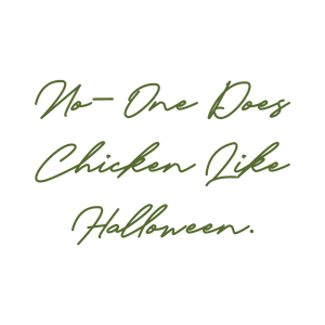 no one does chicken like halloween quote SVG PNG design