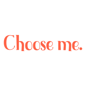 pick me choose love menqyedhbo134 quote SVG PNG design with bold lettering