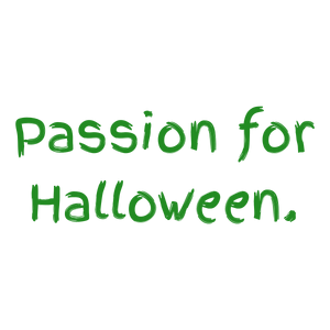 passion for halloween quote SVG PNG design with hand-drawn style, bold lettering