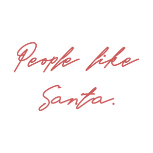 people like santa quote SVG PNG design
