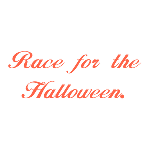 race for the halloween quote SVG PNG design