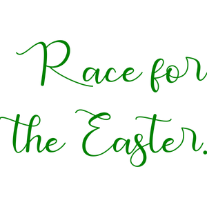 race for the easter quote SVG PNG design