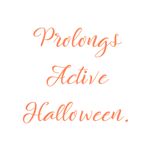 prolongs active halloween quote SVG PNG design with bold lettering