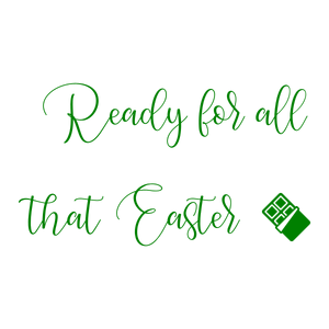 ready for all that easter quote SVG PNG design with bold lettering