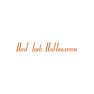 red hot halloween quote SVG PNG design with bold lettering