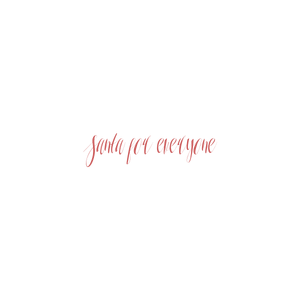 santa for everyone quote SVG PNG design