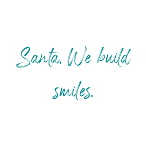 santa we build smileslhsssaqiwku quote SVG PNG design with an uplifting message