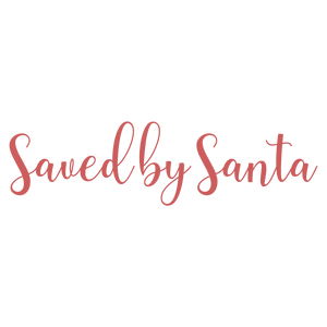 saved by santa quote SVG PNG design