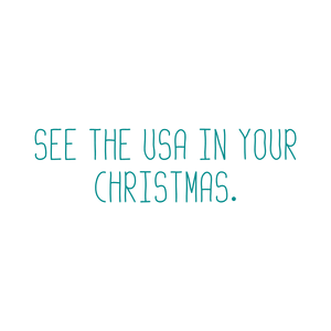 see the usa in your christmas quote SVG PNG design