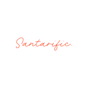 santarific quote SVG PNG design with hand-drawn style