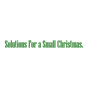 solutions for a small christmas quote SVG PNG design with bold lettering