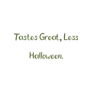 tastes great less halloween quote SVG PNG design