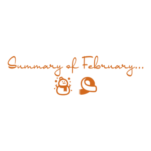 summary of february quote SVG PNG design with hand-drawn style