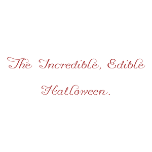 the incredible edible halloween quote SVG PNG design