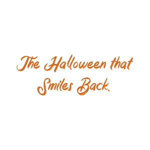 the halloween that smiles back quote SVG PNG design with bold lettering