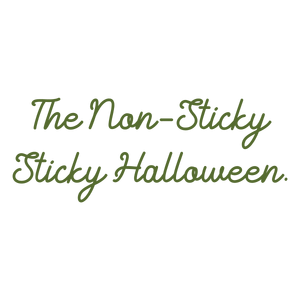the non sticky halloween quote SVG PNG design