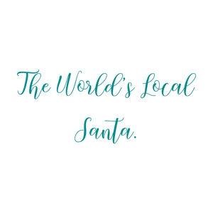 the world's local santa quote SVG PNG design