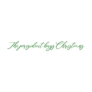 the president buys christmas quote SVG PNG design