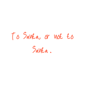 to santa or not quote SVG PNG design with hand-drawn style