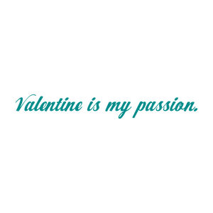 valentine is my passion quote SVG PNG design with an uplifting message