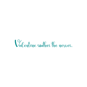 valentine soothes the nerves quote SVG PNG design with an uplifting message