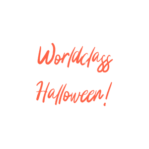 worldclass halloween quote SVG PNG design with bold lettering