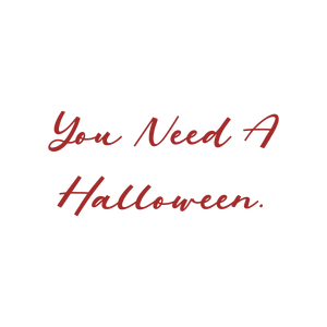you need a halloween quote SVG PNG design with bold lettering