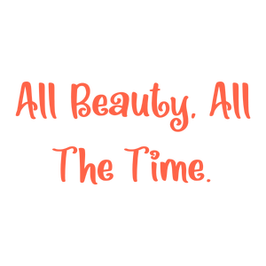 all beauty the time quote SVG PNG design with hand-drawn style, bold lettering, an uplifting message