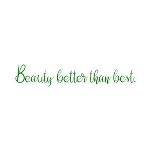 beauty better than best quote SVG PNG design with an uplifting message
