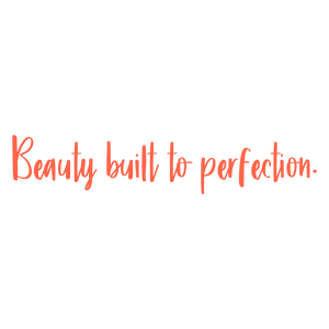 beauty built to perfection quote SVG PNG design with an uplifting message