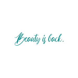 beauty is back quote SVG PNG design with an uplifting message