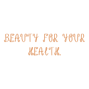 beauty for your health quote SVG PNG design with an uplifting message