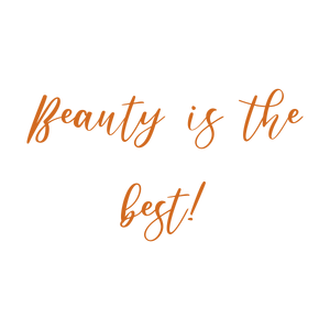 beauty is the best quote SVG PNG design with an uplifting message
